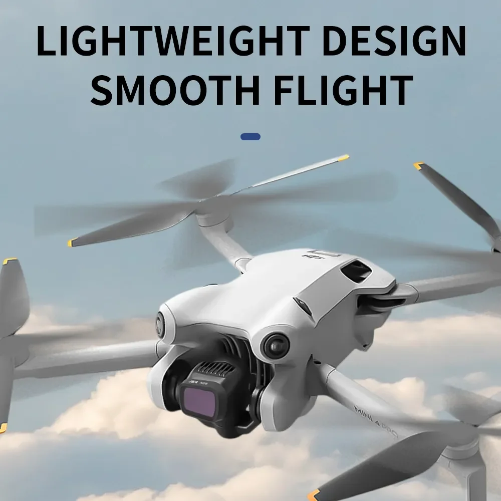 Набор фильтров для дрона DJI Mini 4 Pro UV защита объектива CPL поляризация ND8