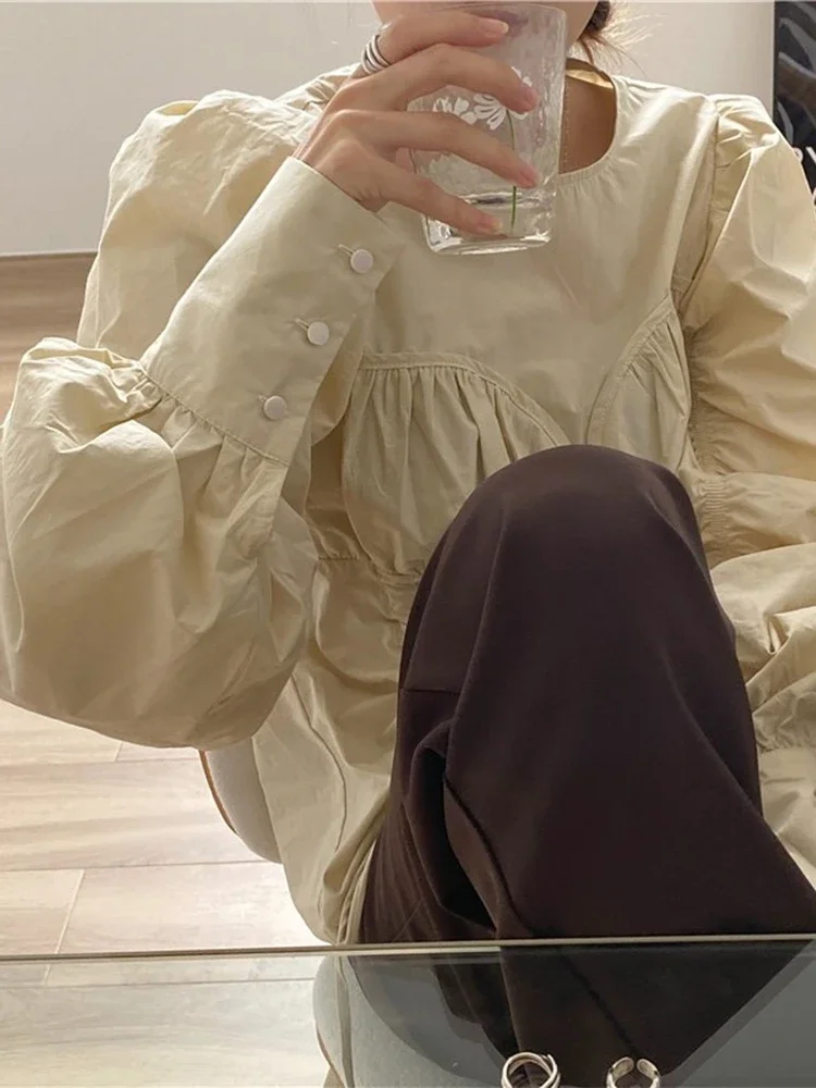 Кружевная Весенняя женская рубашка с вышивкой повседневные белые топы блузка