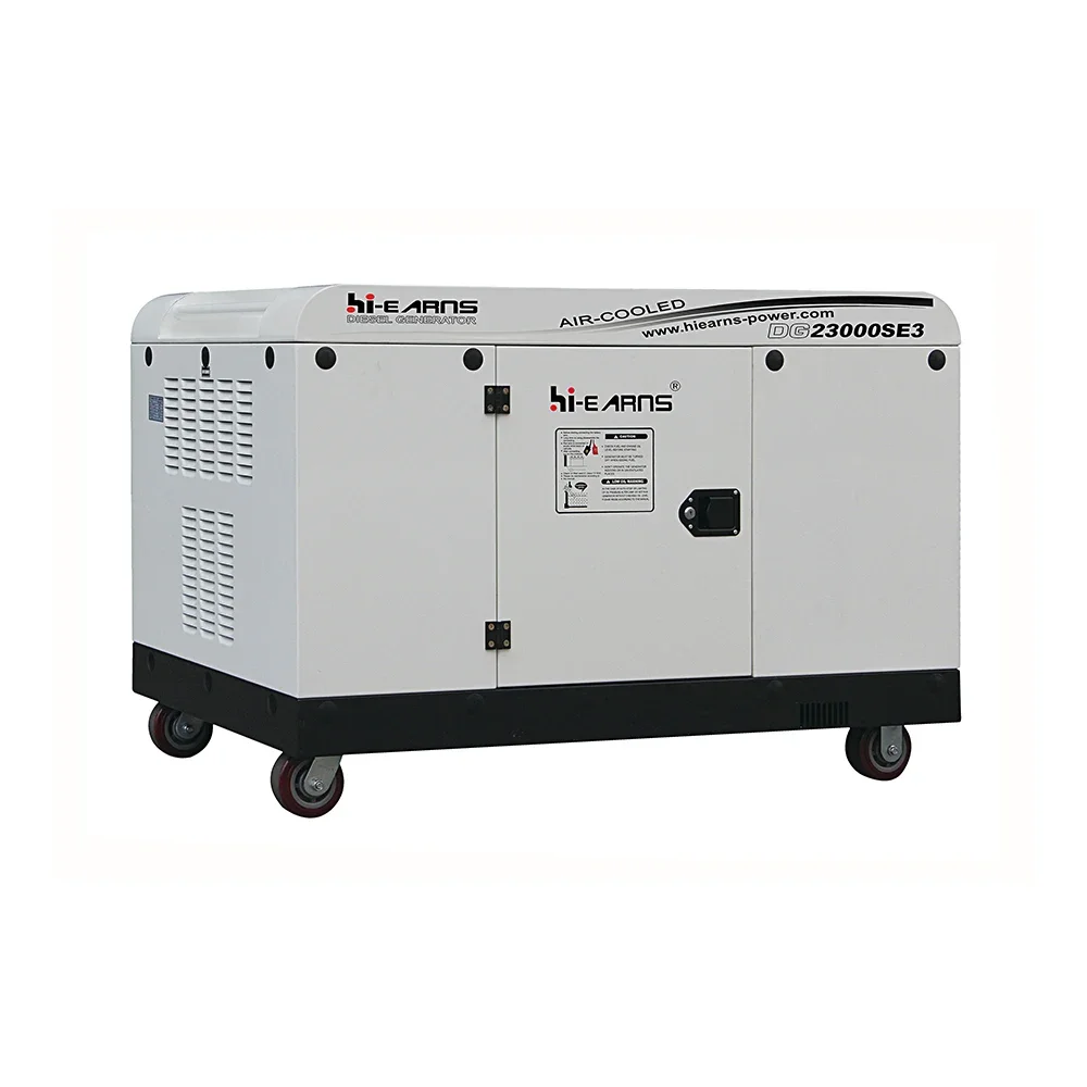 # YUNYI новая модель 20KVA 22KVA 16KW бесшумный трехфазный 2V98 двухцилиндровый дизельный