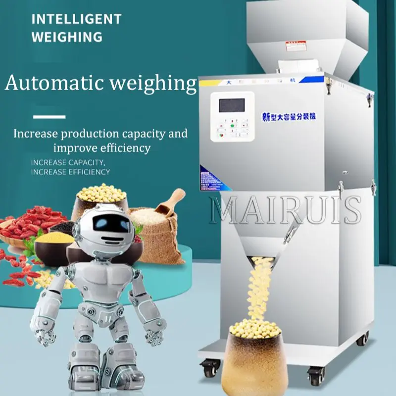 

Food Automatic Packing Machine Granular Powder Weighing Racking Machine Bag Installed High-Quality Commercial Filling Machine