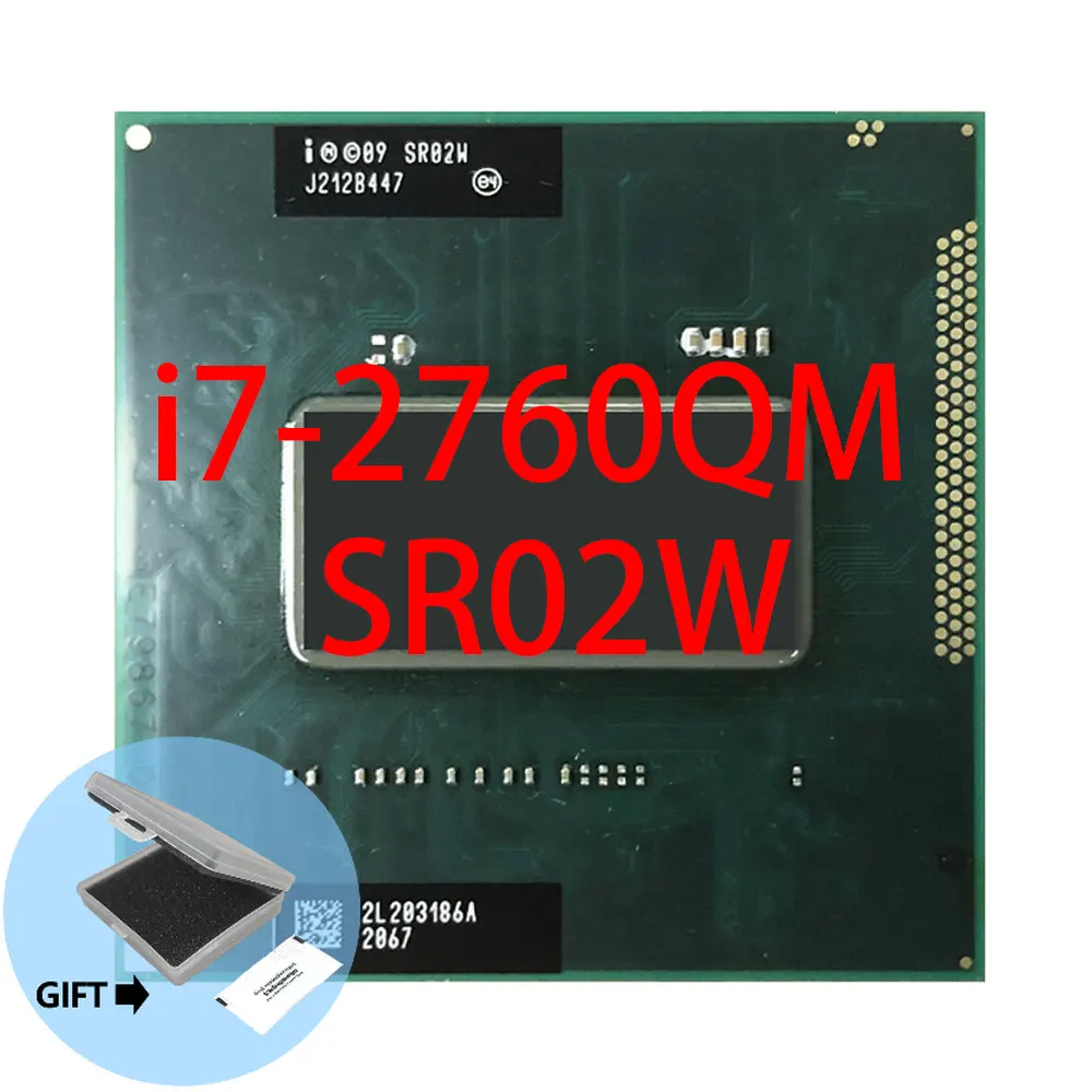 

Оригинальный процессор INTEL Laptop CPU SR02W i7-2760QM SRO2W Core i7 Mobile CPU i7 2760QM центральный процессор 6M PGA 2,4 ГГц до 3,5 ГГц