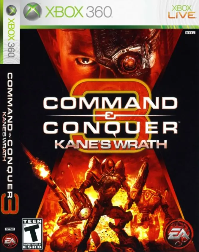 Command Conquer Xbox 360. Command Conquer 3 Kane s Wrath. Electronic Arts Command Conquer 3 Kanes. EA 2008.