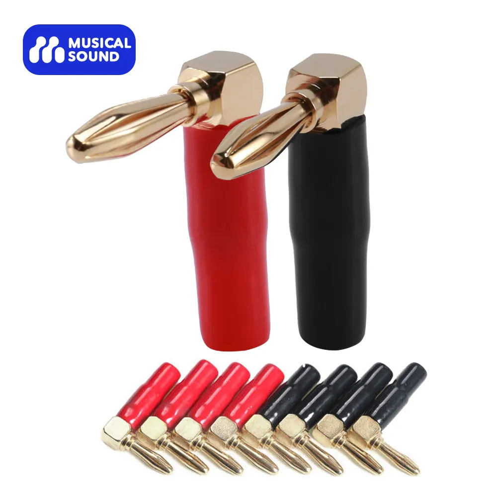 Музыкальный звук 8 шт. 4 мм закрытый винт стандартная вилка типа банан
