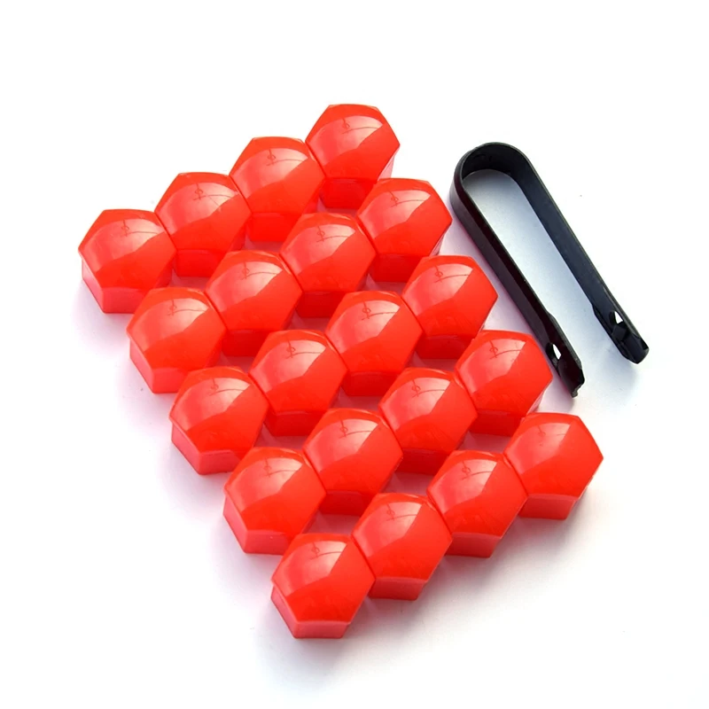 Колпачки для Центральной гайки болта колеса 20 шт./лот 17 мм + инструмент снятия Audi A4