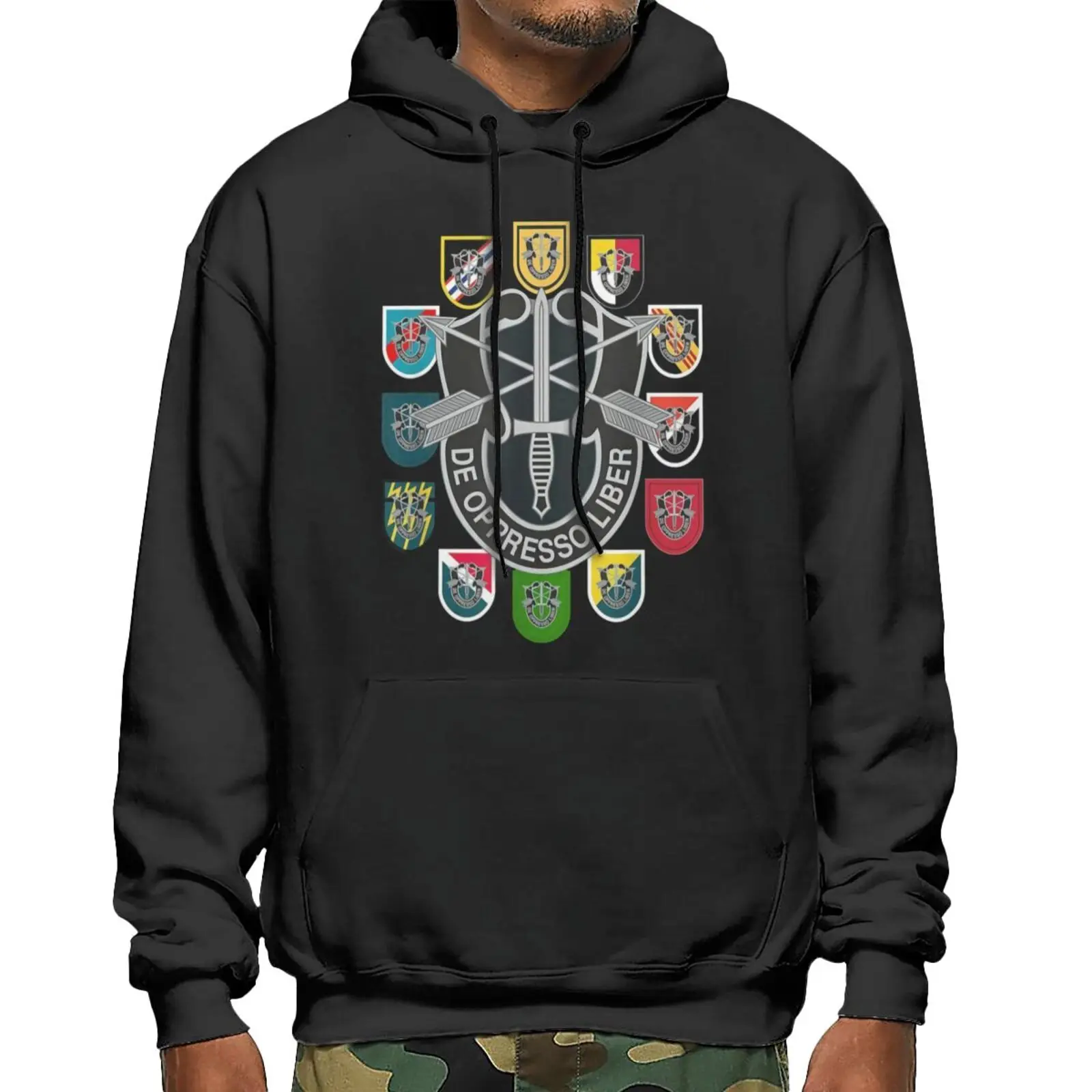 

Army Special Forces Groups Green Beret 877 Hoodie Men Sets Sweatshirt Hoodie Korea Man Sets Hoodies And Hoodies Streetwear Men