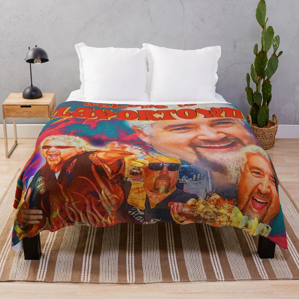

flavortown Throw Blanket Double Plush Blanket