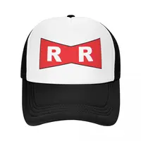 Cool Dr.Gero Trucker Hat Men Women Custom Adjustable Unisex Dragon Red Ribbon Army Baseball Cap Outdoor Snapback Caps