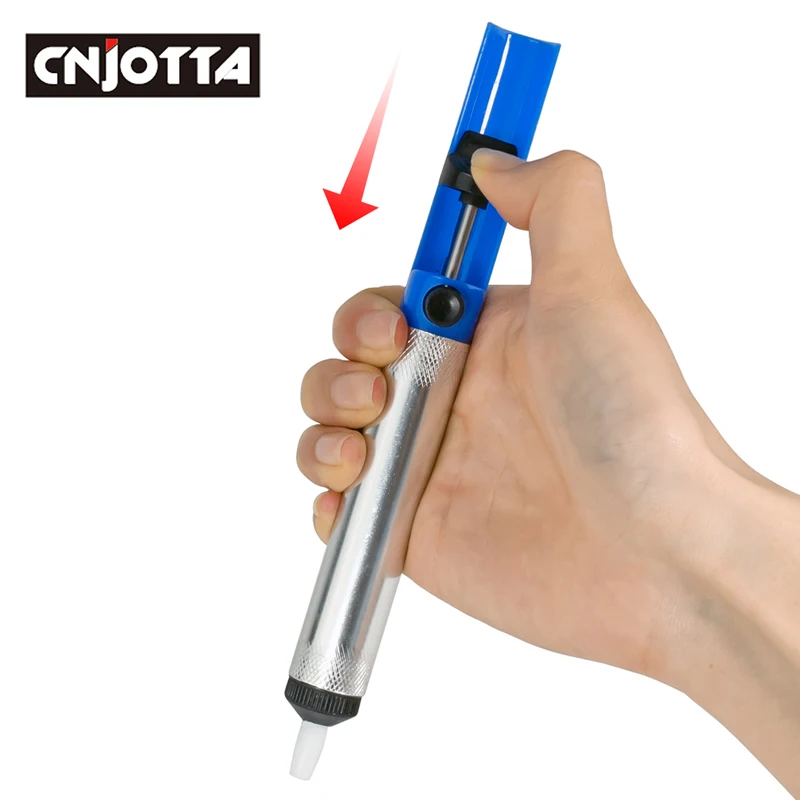 Алюминиевый металлический демонтажный насос всасывающий оловянный пистолет