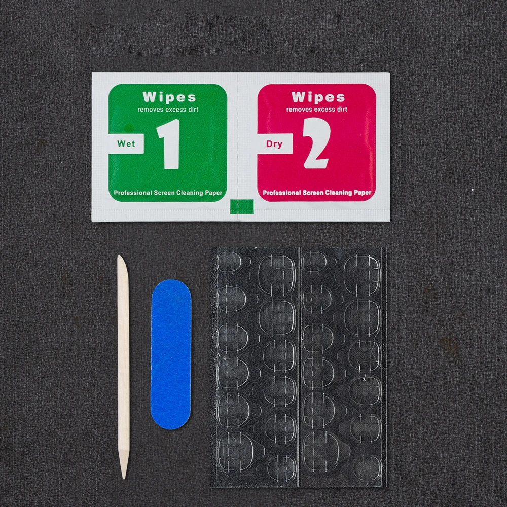 30 шт./коркор. Длинные накладные ногти в форме балерины черная линия дизайн с