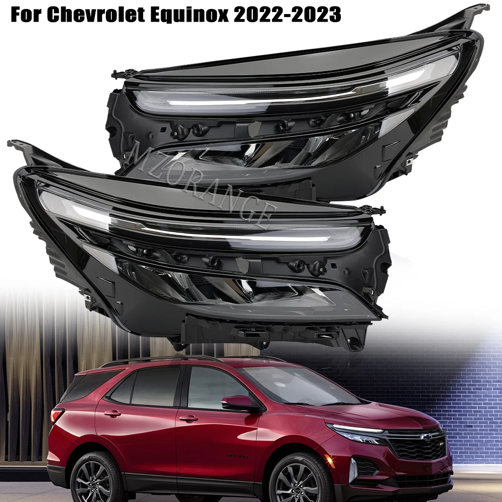 Для Chevrolet Equinox LT RS 2022-2023 полностью светодиодные фары автомобильные дневные