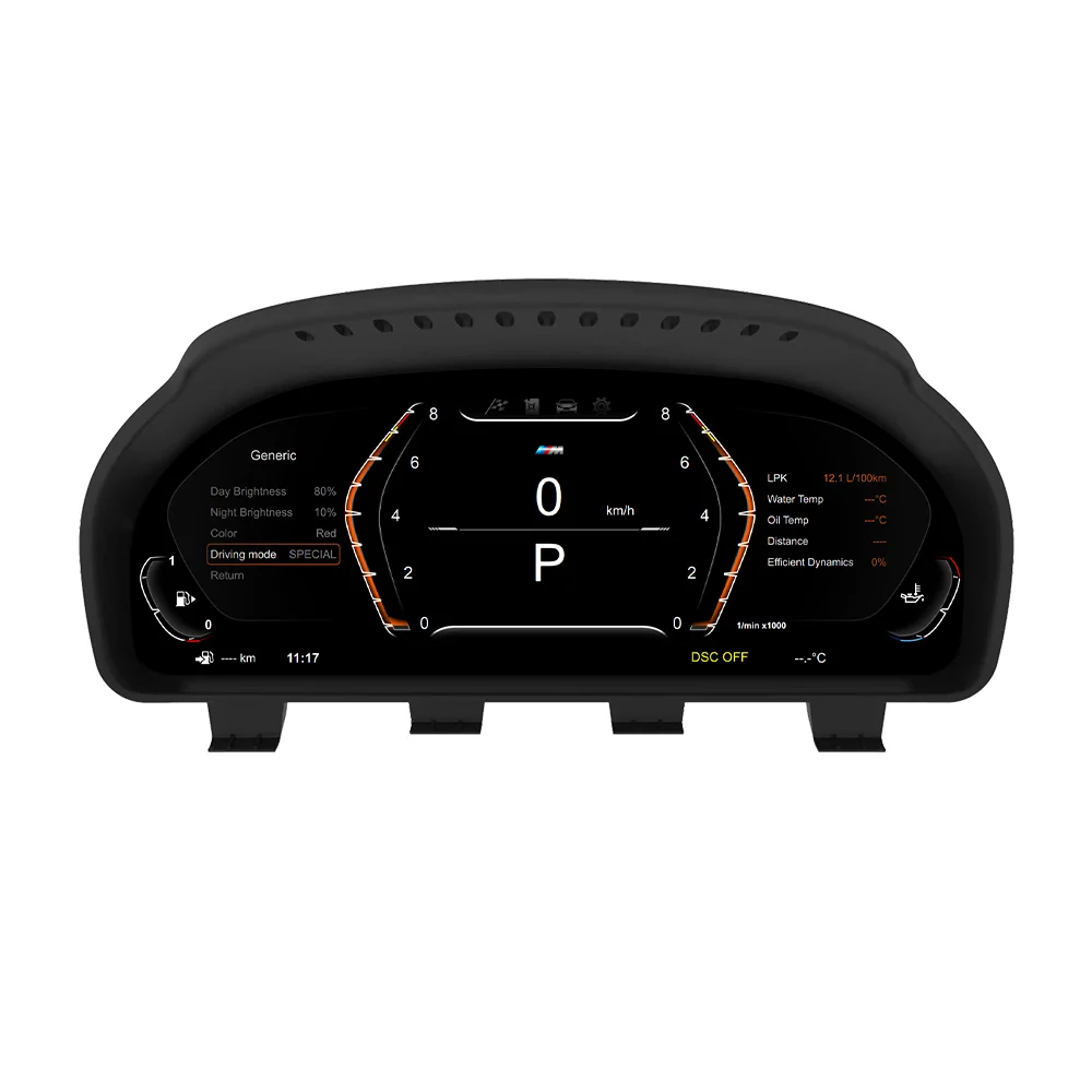 ЖК-дисплей Linux автомобильный дисплей приборной панели комплект приборов для BMW F10
