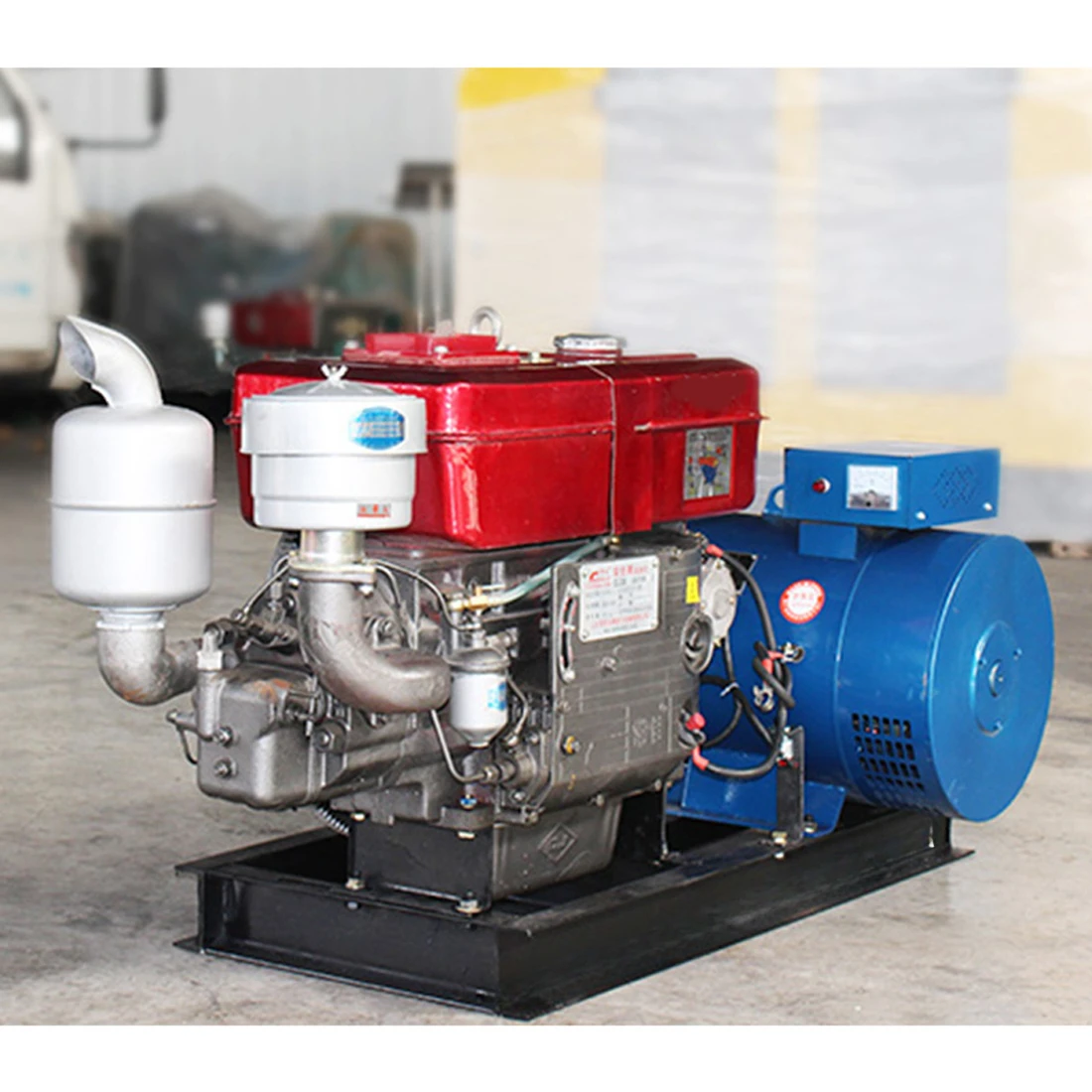 Одноцилиндровый дизельный генератор Бытовой однофазный трехфазный