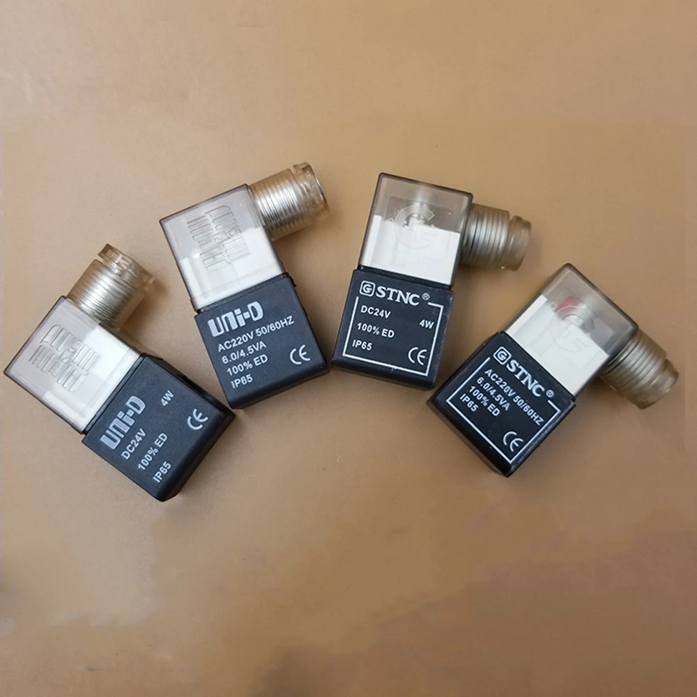 

STNC/UNI-D Solenoid Valve Coil TG2521/TG2531/TG2541/4V210 DC12V/24V AC110V/220V