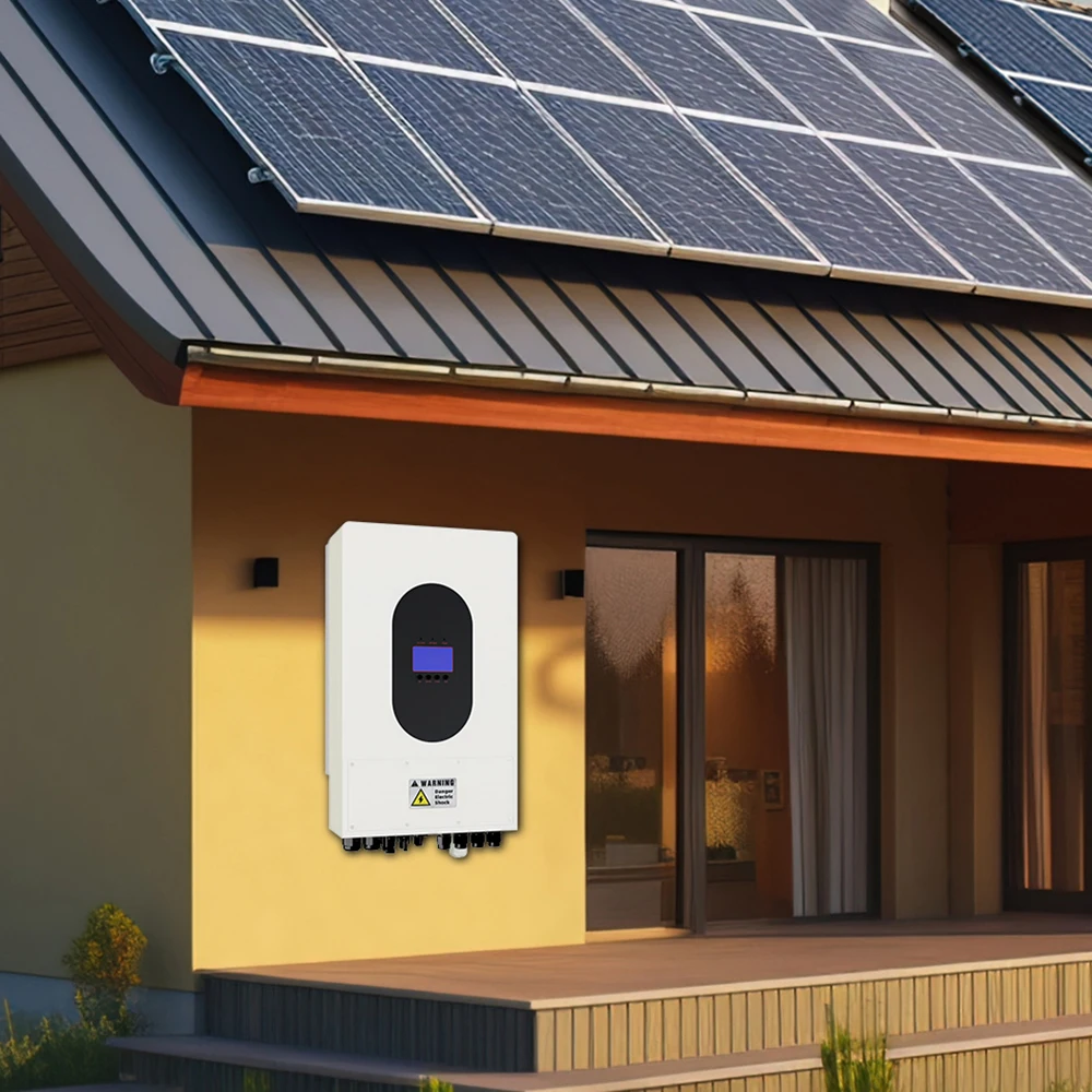 Гибридный инвертор 5000 Вт в сети и выключении 220 В/230 В/240 В солнечный MPPT IP65