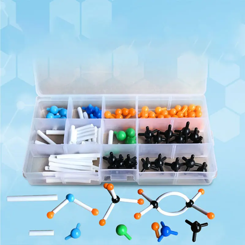 

1 set J3112 Molecular Model Set Organic Chemistry Molecules Structure Model Kits 9mm Series School accessries