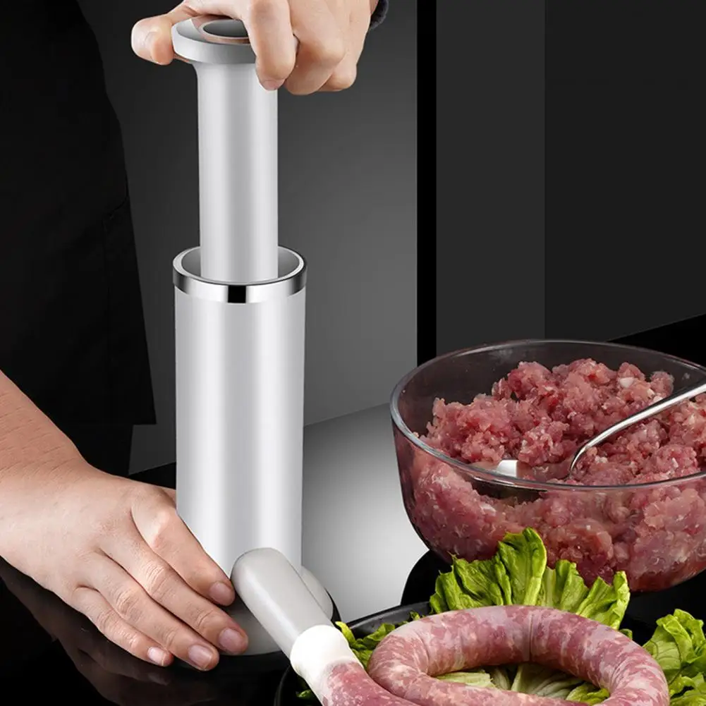 

Corrosion Resistant Lightweight High Capacity 2 in 1 Sausage Stuffier Restaurant Supplies