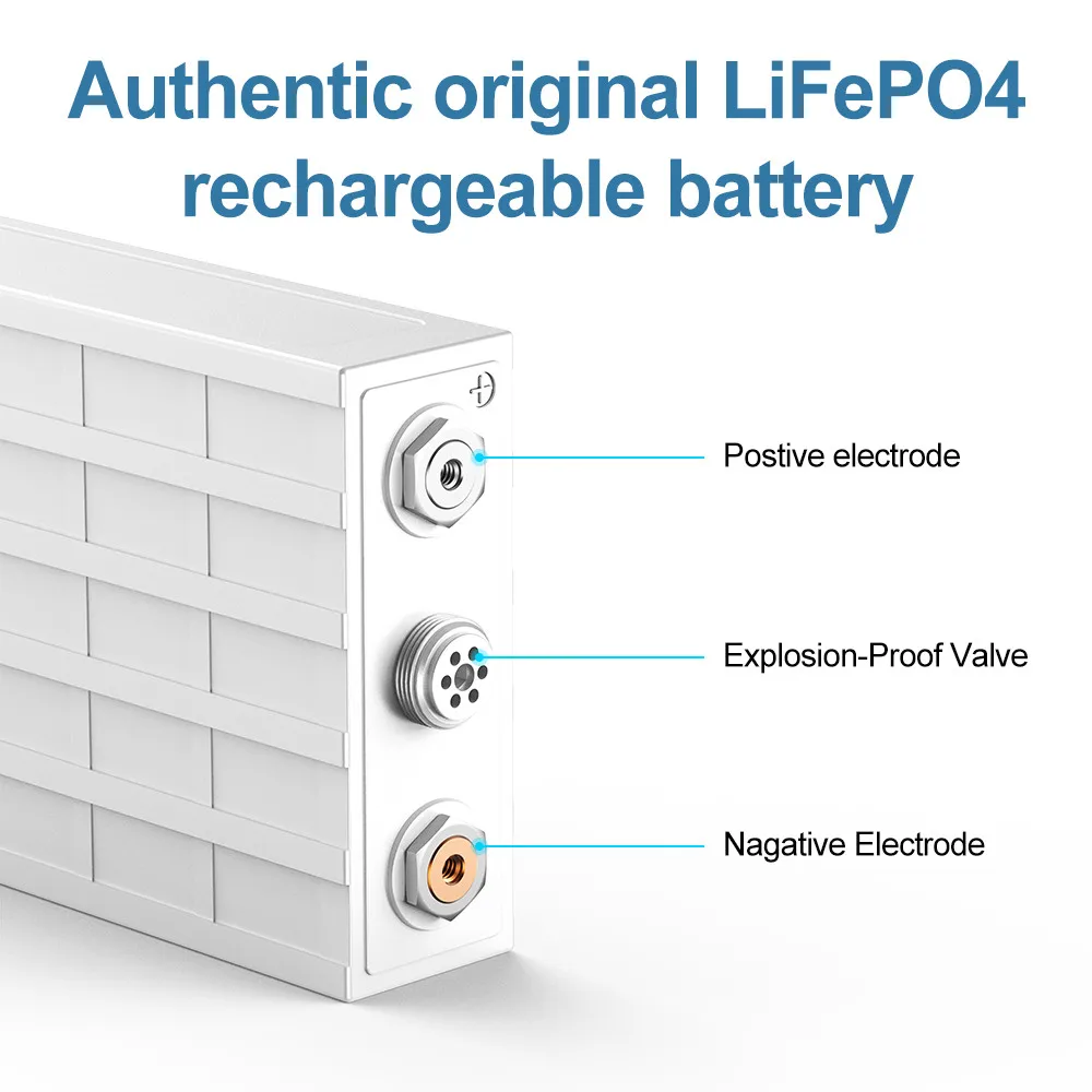 2022 new 4PCS 3.2V 200Ah LiFePo4 Battery for BMS PACK 12V 24V Solar Energy Storage Systems RV Electric Car