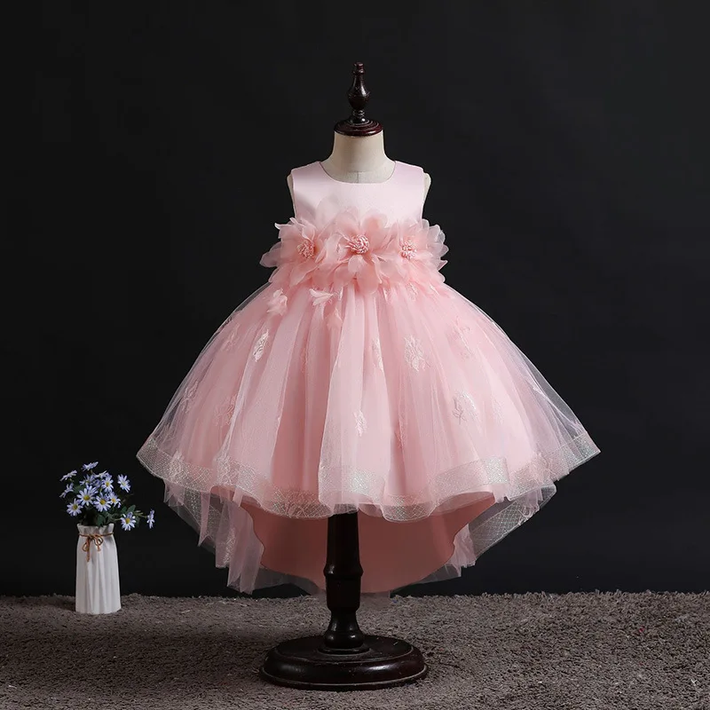 

Popodion Children's sleeveless gauze dress CHD21203