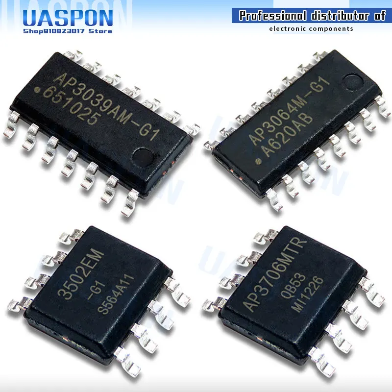 5 шт. AP3039AM-G1 SOP-14 AP3039AMTR AP3039 SOP AP3039AM AP3064M AP3064MTR AP3064 AP3706MTR AP3706M AP3706 AP3502EMTR AP3502 SOP-8