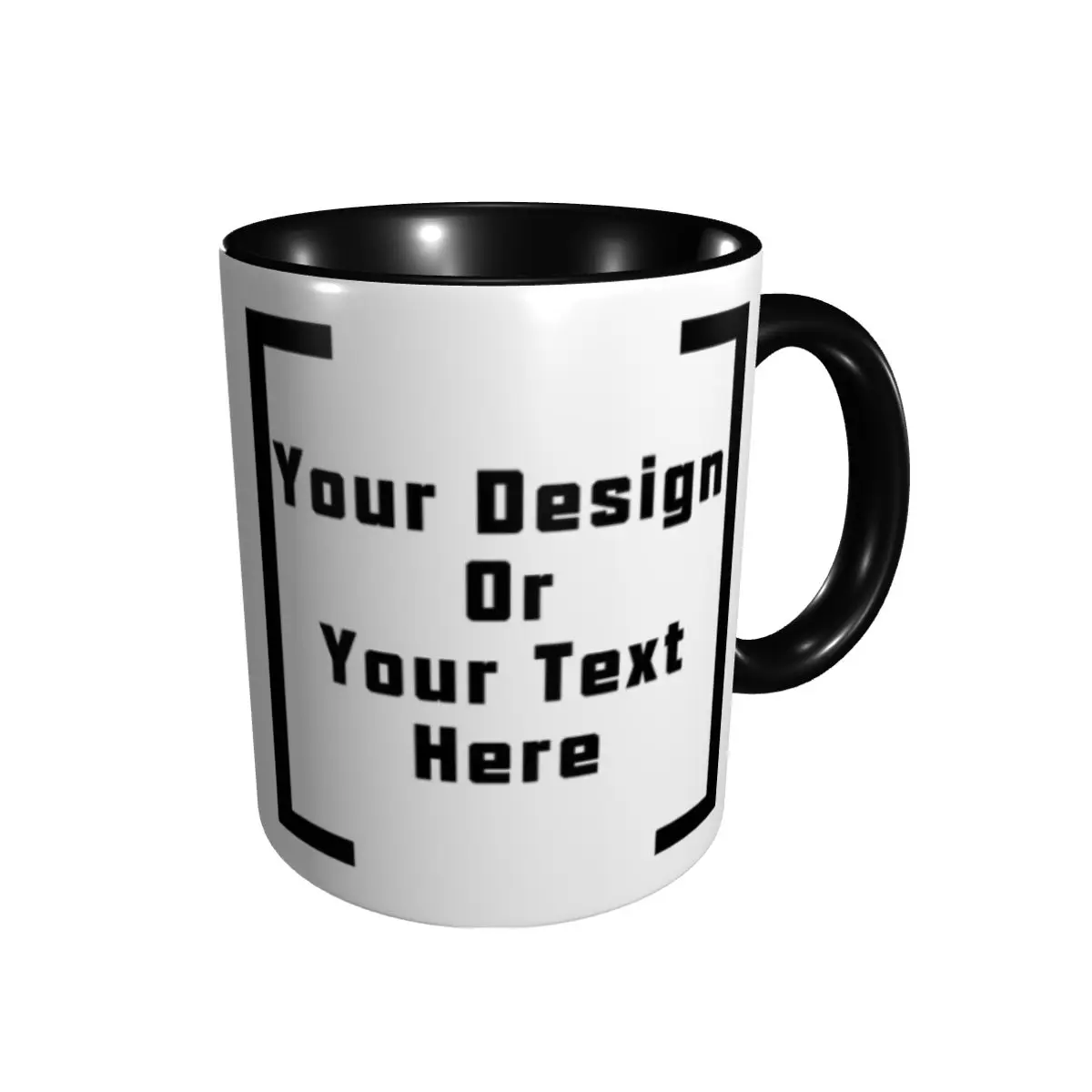 

Promo Add Your Own Design Print Your The Text Picture Here Mugs Graphic Vintage Cups Mugs Print Funny Novelty Customize tea cups