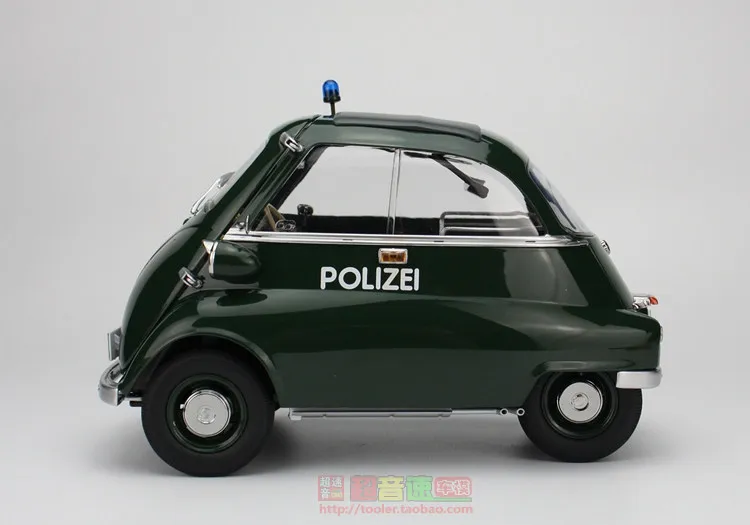 Фото Металлическая модель автомобиля BMW Egg Isetta в масштабе 1:12 от Diecast Kengfai №2