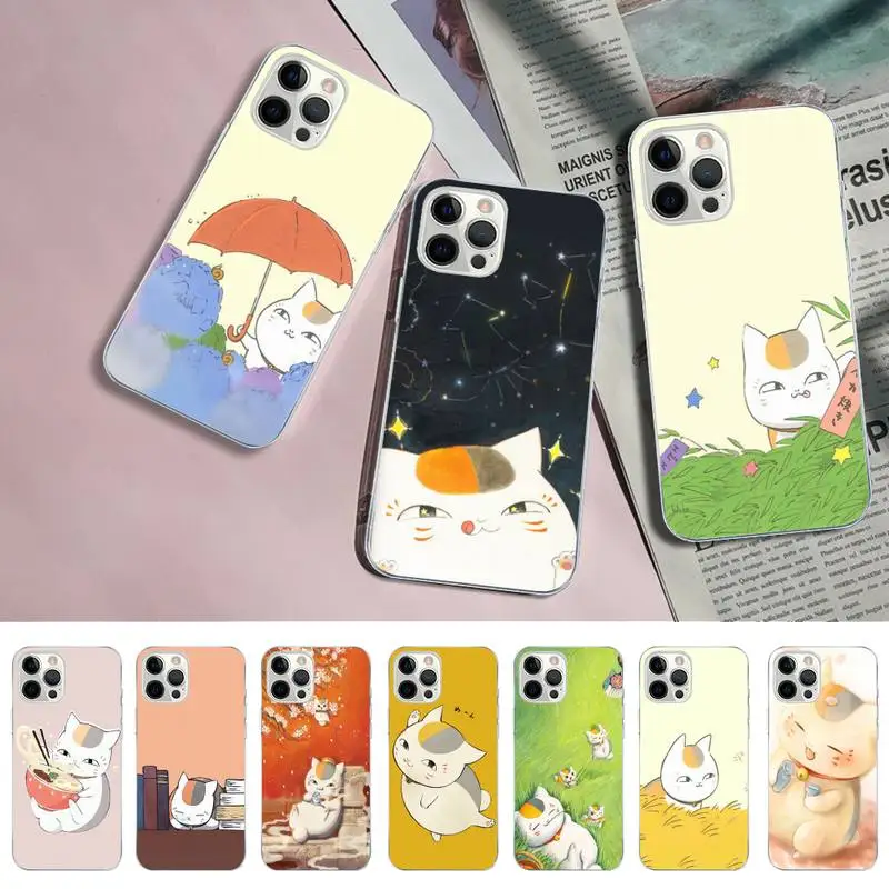 

Natsume Yuujinchou Phone Case for iPhone 11 12 13 Mini Pro Max 8 7 6 6S Plus X 5 SE 2020 XR XS Case shell
