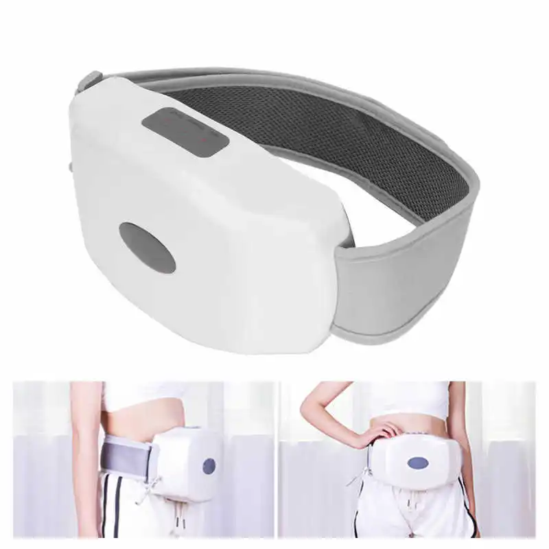 

Abdominal Massager Fast Heating Vibration Electric Waist Belt Massage Device for Home Office US Plug 100‑240V Family Gifts