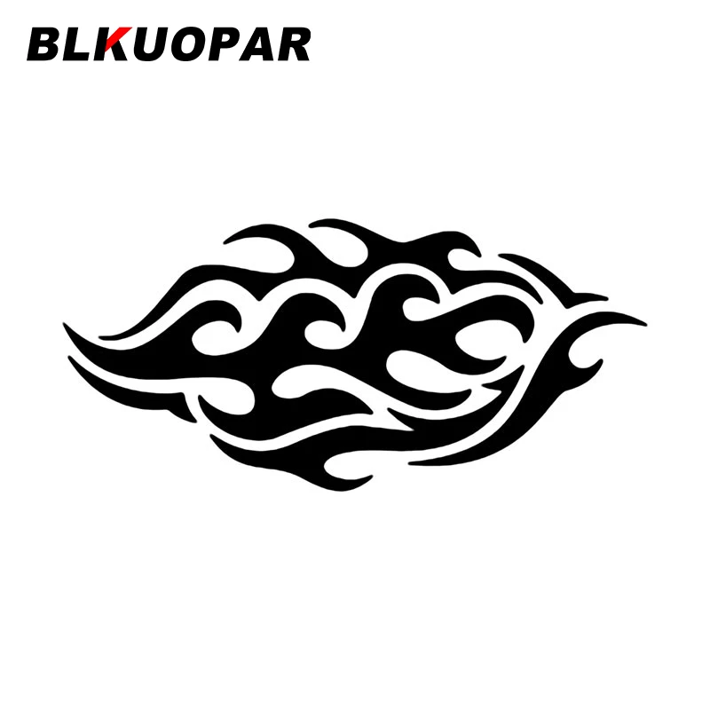 

Креативные автомобильные наклейки BLKUOPAR в полоску с векторным рисунком, устойчивые к царапинам аниме Переводные виниловые наклейки для автомобиля с окошком на доску для серфинга