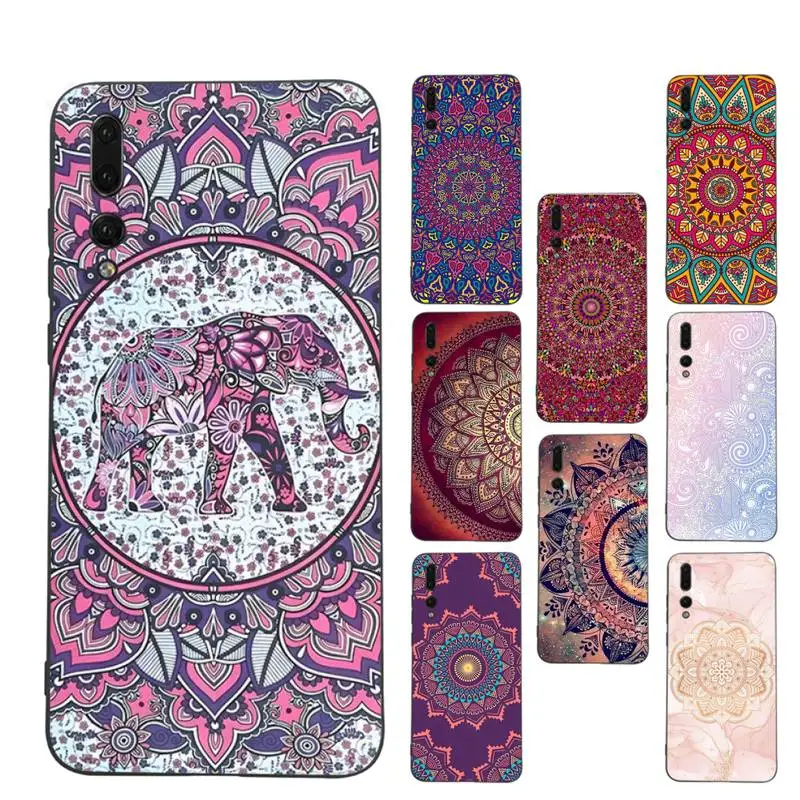 

Mandala Chakra Yoga Phone Case for Samsung A51 A30s A52 A71 A12 for Huawei Honor 10i for OPPO vivo Y11 cover