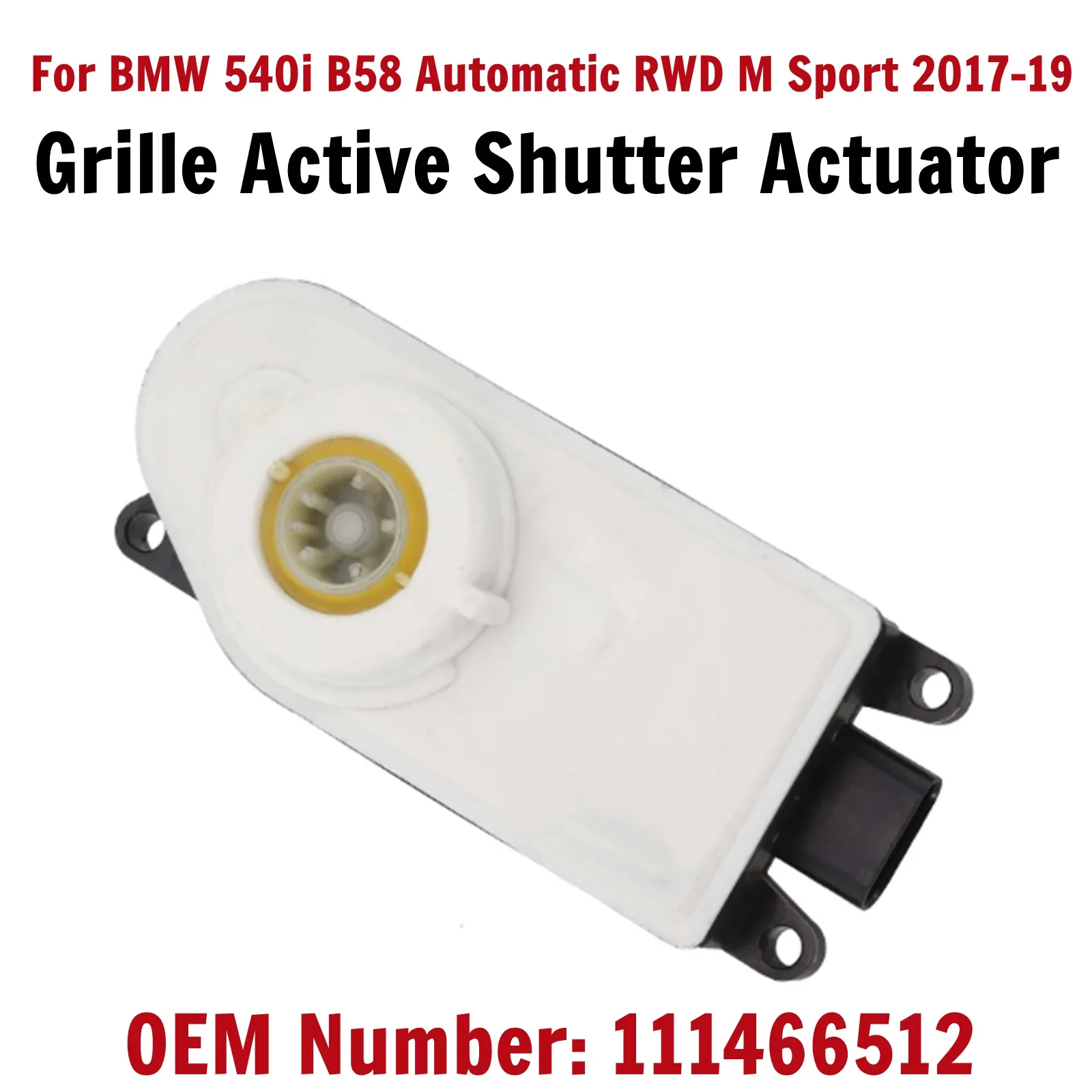 

111466512 Автомобильная решетка с активным приводом затвора для BMW 540i B58 Automatic RWD M Sport 2017-2019, прямая замена автомобильных аксессуаров