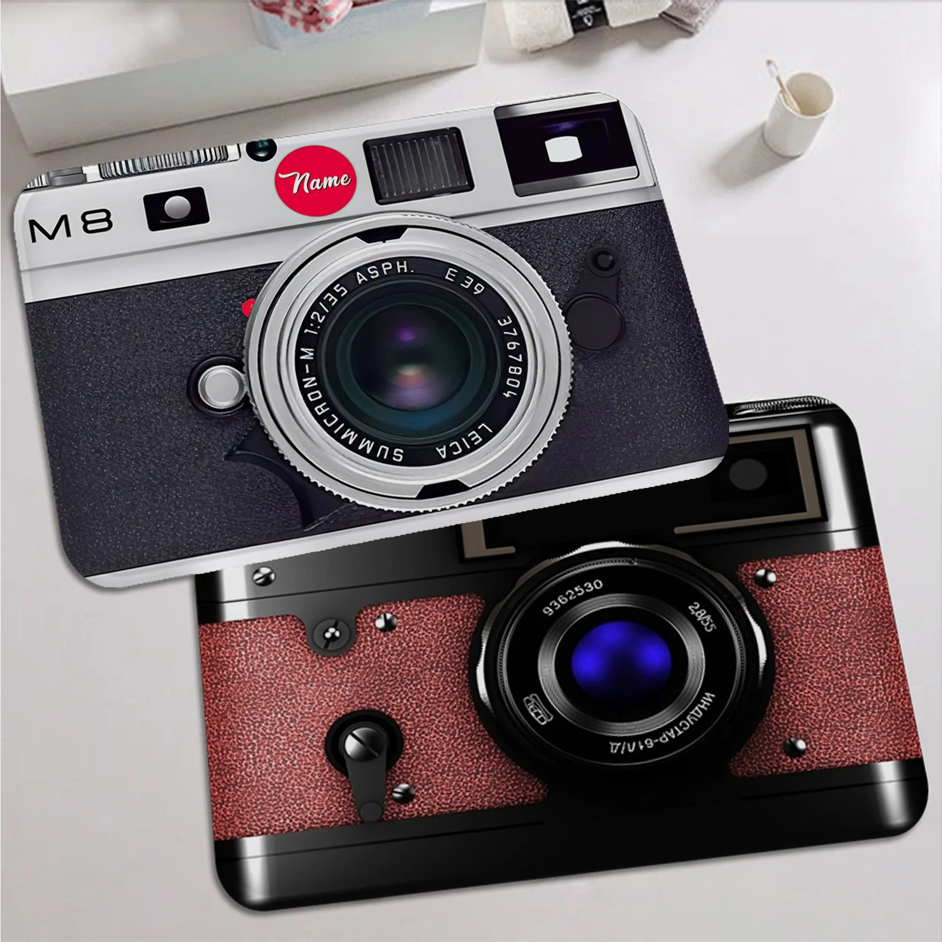 

Retro Camera Radio tape Floor Mat Bath Mat Nordic Style Home Doormat Bathroom-Toilet Mats Bedroom Welcome Doormat