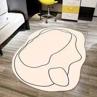 simple style special area rug for living room decoration teenager home carpets for bed room rugs anti slip dirt resistant carpet