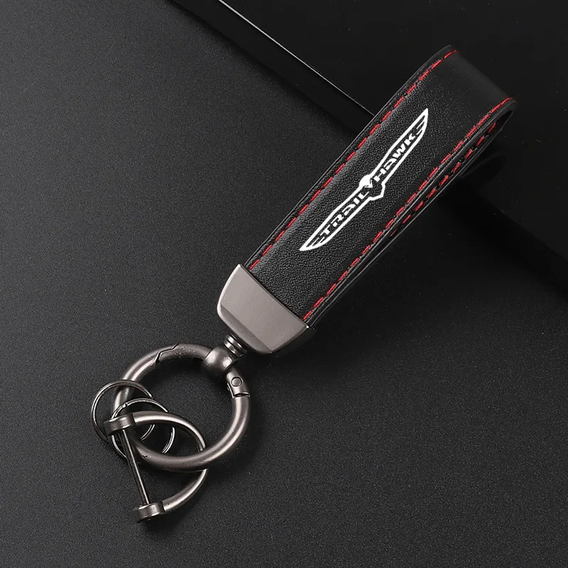 

Кожаный брелок с подвеской для автомобиля JEEP trailhawk