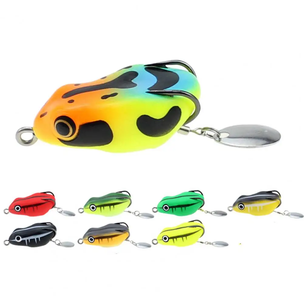 4 5 см/8 г резиновая приманка для лягушки мягкая острый крючок имитация укуса