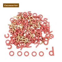 la017 small movable alphabet print pink montessori material educational wooden language toys montessori toy