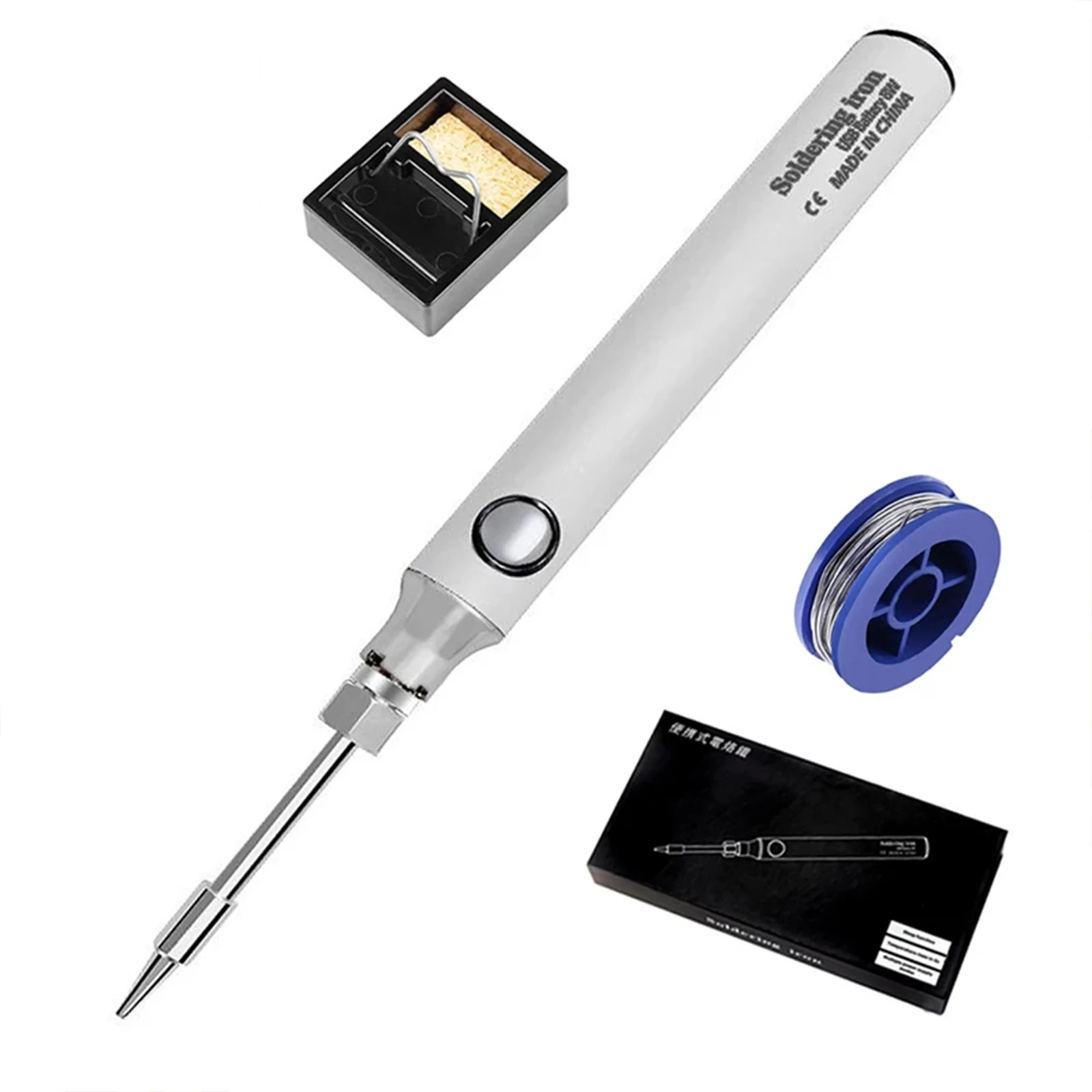 

5V 8W Battery Powered Soldering Iron With USB Charging Soldering Iron Kit Kit Soldering Wireless Charging Soldering Iron