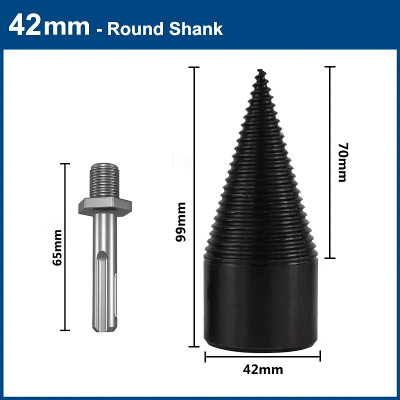 

Сверло для древесины 32/42 мм, Круглый/шестигранный/треугольный хвостовик, конусный расширитель, перфоратор, сверло, инструменты для сверления
