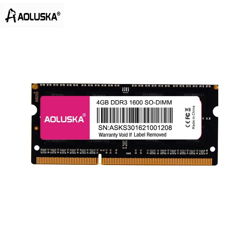 

Оперативная память DDR3 8 ГБ, память для ноутбука 1333 МГц 1600 МГц 1866 МГц Sodimm, память для ноутбука Intel и AMD 1,5 в контакта