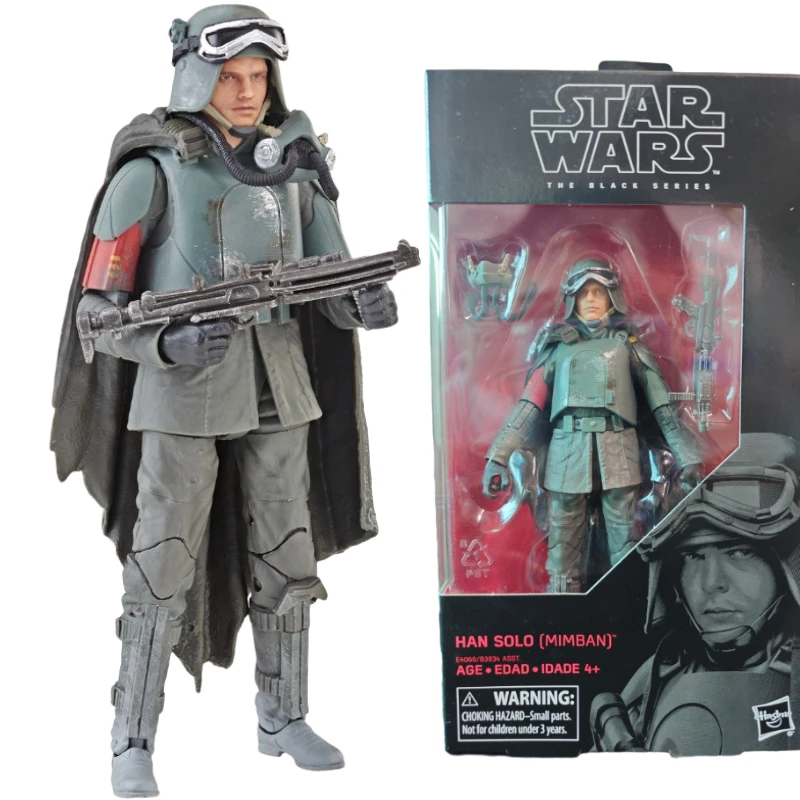 

Экшн-фигурка Хан Соло из серии «Звездные войны» (Mimban), 6 дюймов, 15 см, для детей в возрасте от 4 лет и старше, быстрая доставка