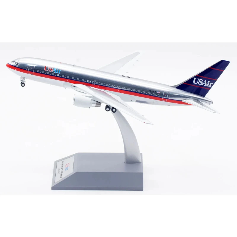 1:200 Diecast Alloy Plane B-Models USAir Boeing B767-200ER Aircraft Jet Model N648US With Stand Collection Display B-762-1123P