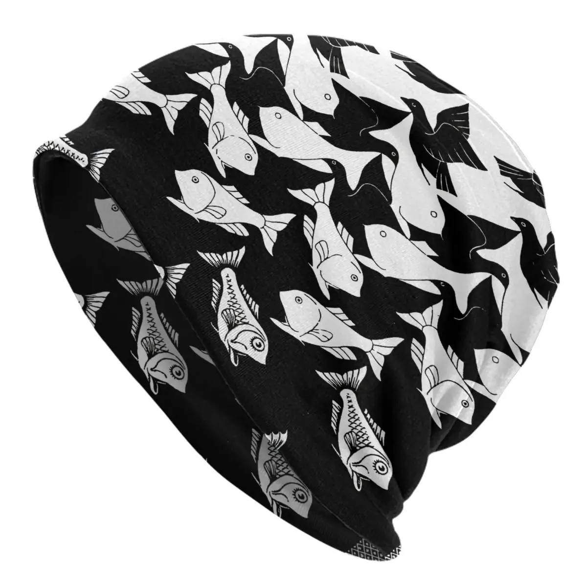 

Bonnet Hats Men Women's Maurits Cornelis Escher Sky And Water Cap Design Skullies Beanies Caps