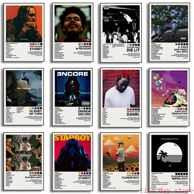 Альбомы в стиле хип-хоп с рэп-звездой Дрейком Эминема для музыки обложки картина