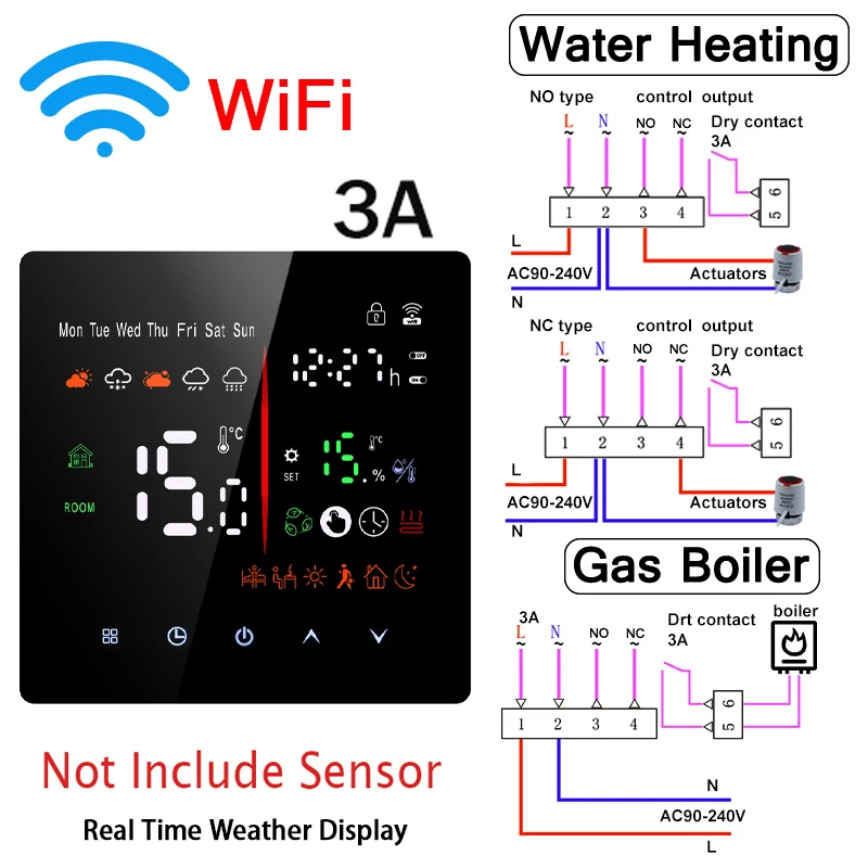 

Умный термостат Tuya для теплых полов