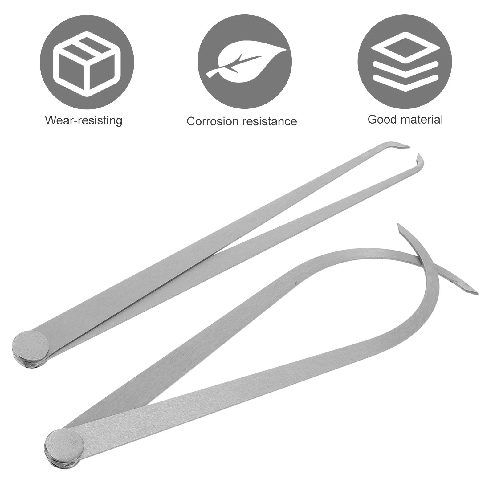 Метрические штангенциркули Моделирование снаружи Внутренняя большая изогнутая