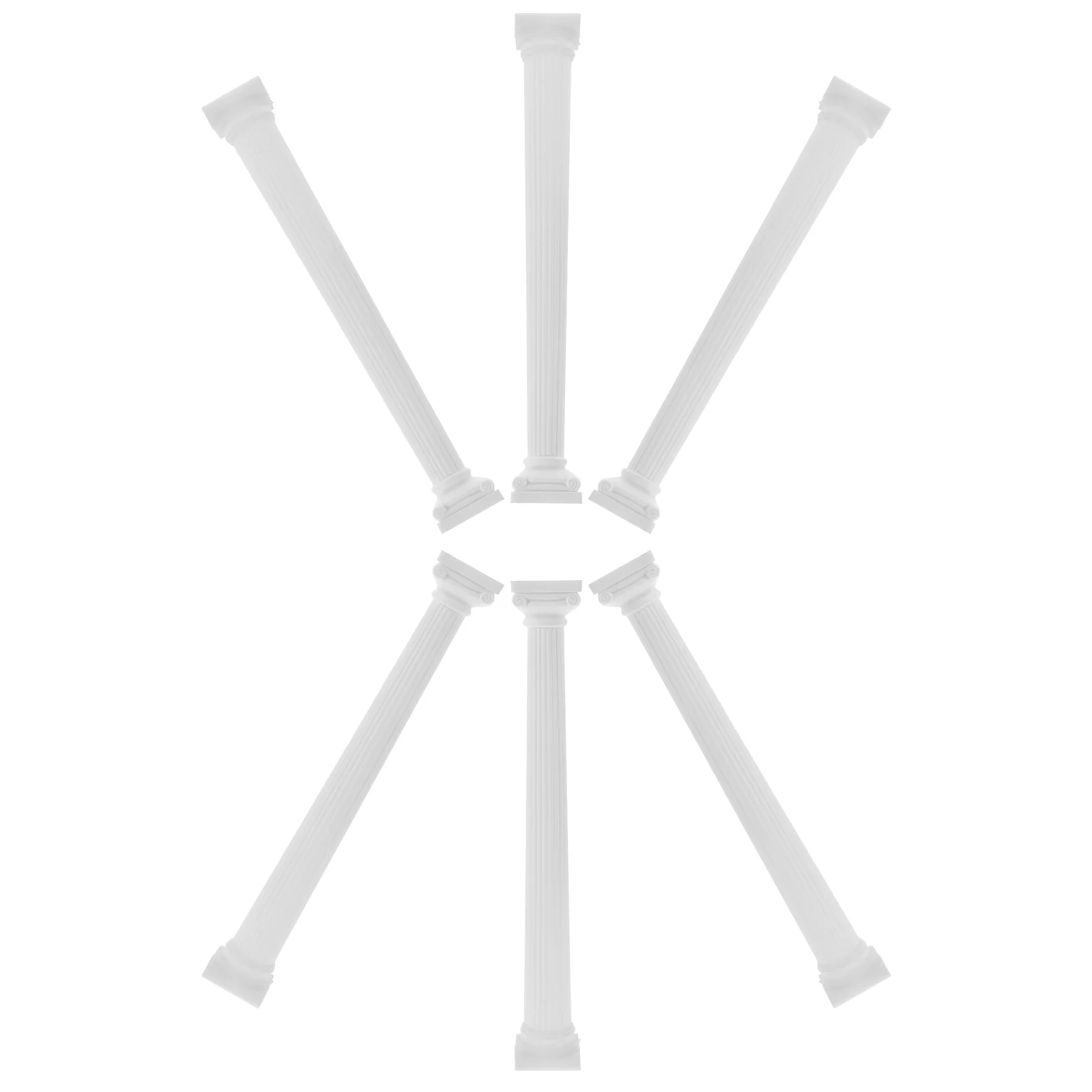 6 шт. колонна римский декор украшения декоративные свадебные столбы пластиковый