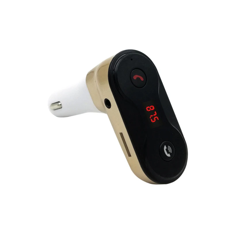 

Hands Free Wireless Bluetooth FM Transmitter + AUX Modulator C8 Car Kit Music Mini MP3 Player TF SD USB LCD Drop Shipping