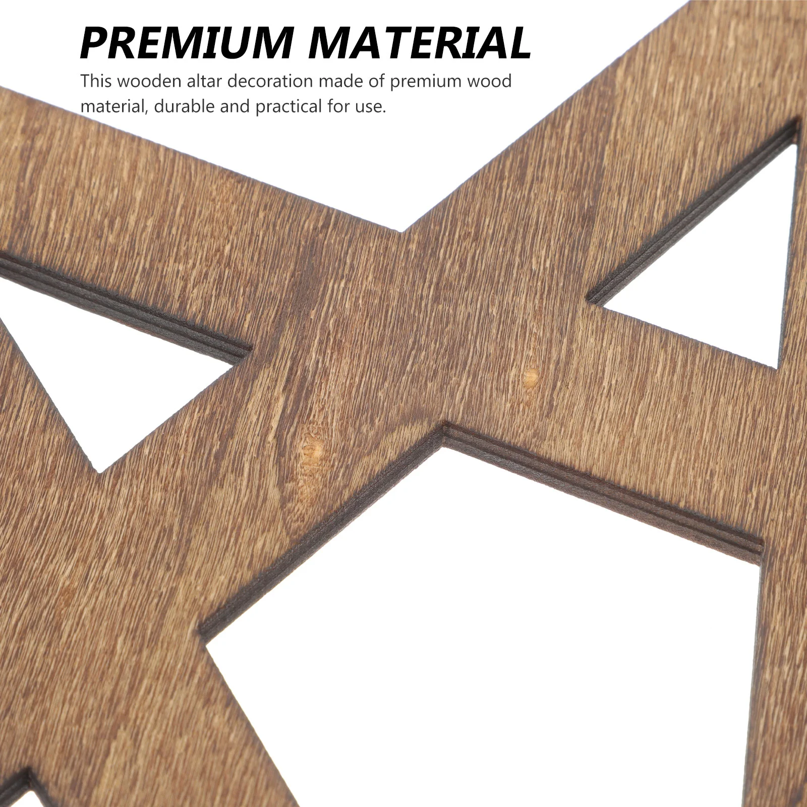 Украшение пентаграммы для отеля практичное деревянное украшение алтаря