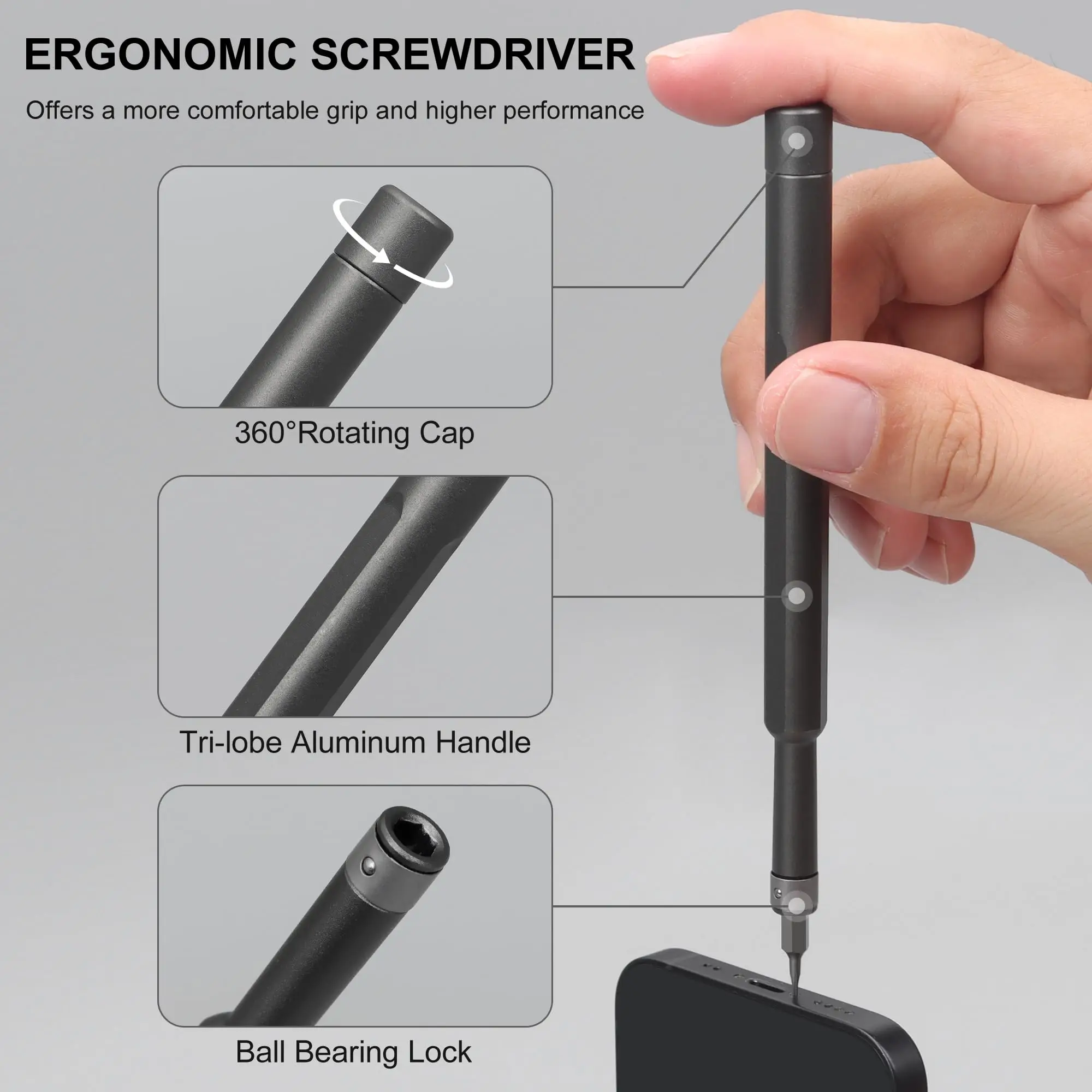 Набор Прецизионных Мини-отверток 49-в-1 Многофункциональный Инструментов С