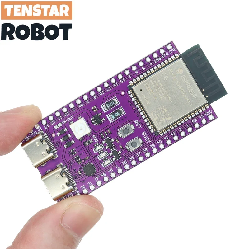 ESP32 ESP32-C3 ESP32-S3 Плата разработки Dual Type-C Core ESP32-C3-DevKitM-1 ESP32-C3-MINI-1 ESP32-S3-DevKit C N16R8