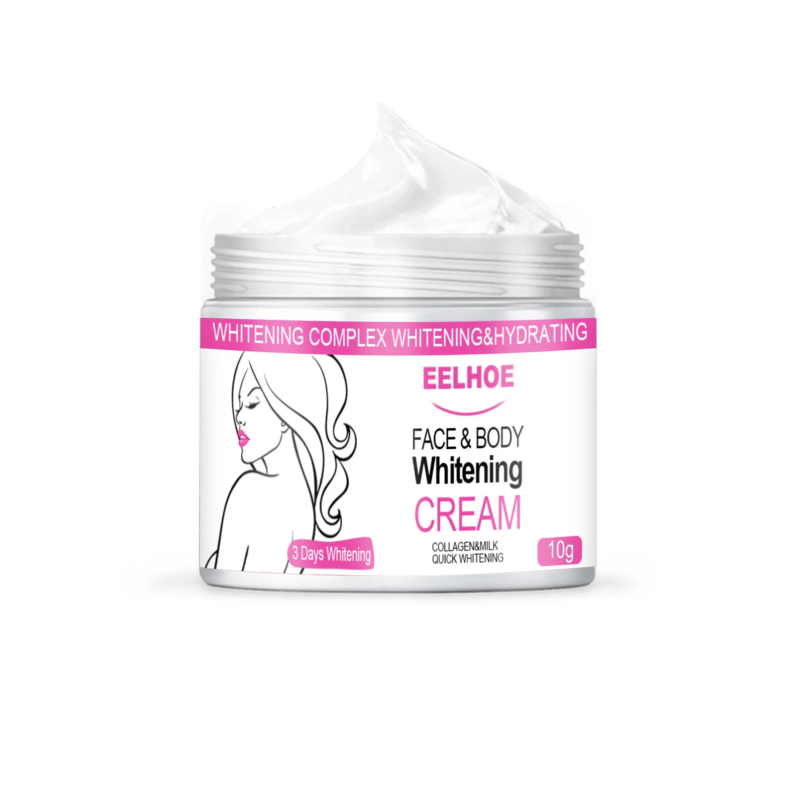 Эффективный отбеливающий крем для тела лица подмышек лодыжек локтей колена ног